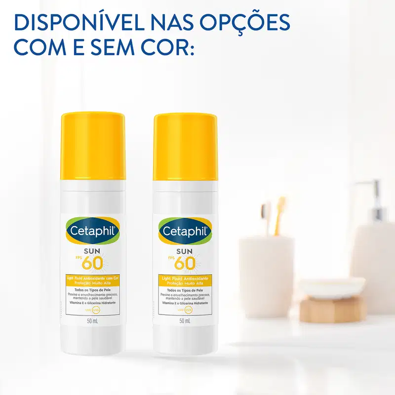 Cetaphil Sun Antioxidante FPS 60 - Protetor Solar Facial 50ml