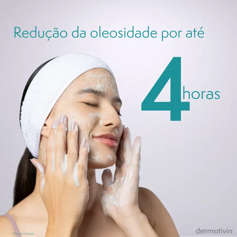 Dermotivin Original Pele Mista - Sabonete Líquido Facial 300ml