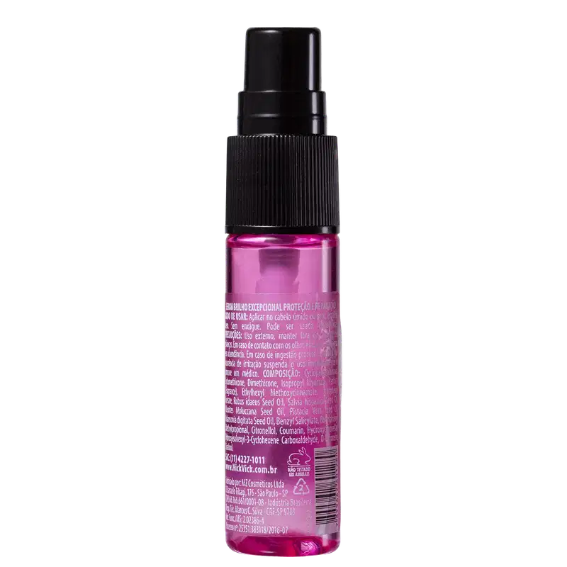 Nick & Vick Brilho Excepcional Proteção e Reparação - Sérum Capilar 12ml