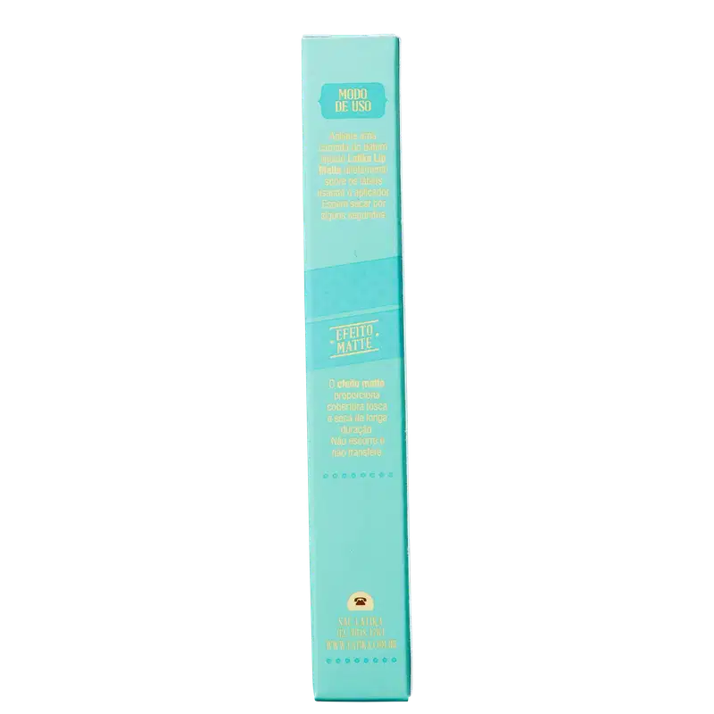 Latika Lip Matte Rosa Nº 52 - Batom Líquido 4ml