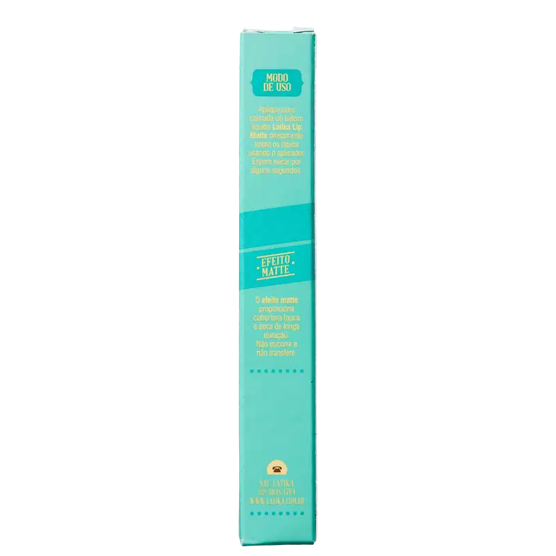 Latika Lip Matte Vermelho Nº 26 - Batom Líquido 4ml