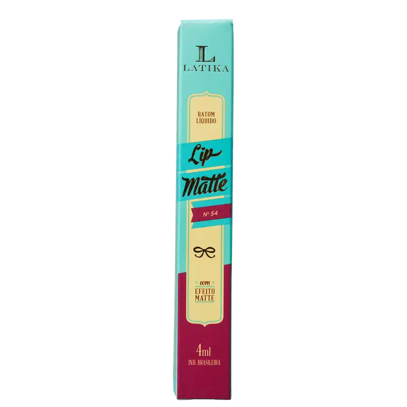 Latika Lip Matte Rosa Nº 54 - Batom Líquido 4ml