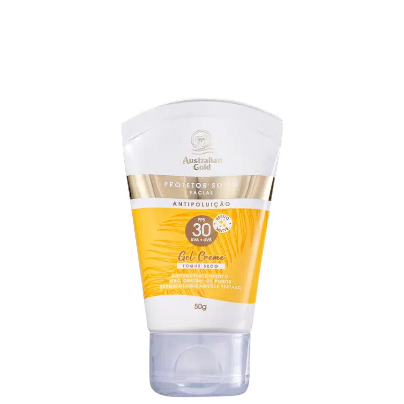 Australian Gold Antipoluição FPS 30 - Protetor Solar Facial 50g