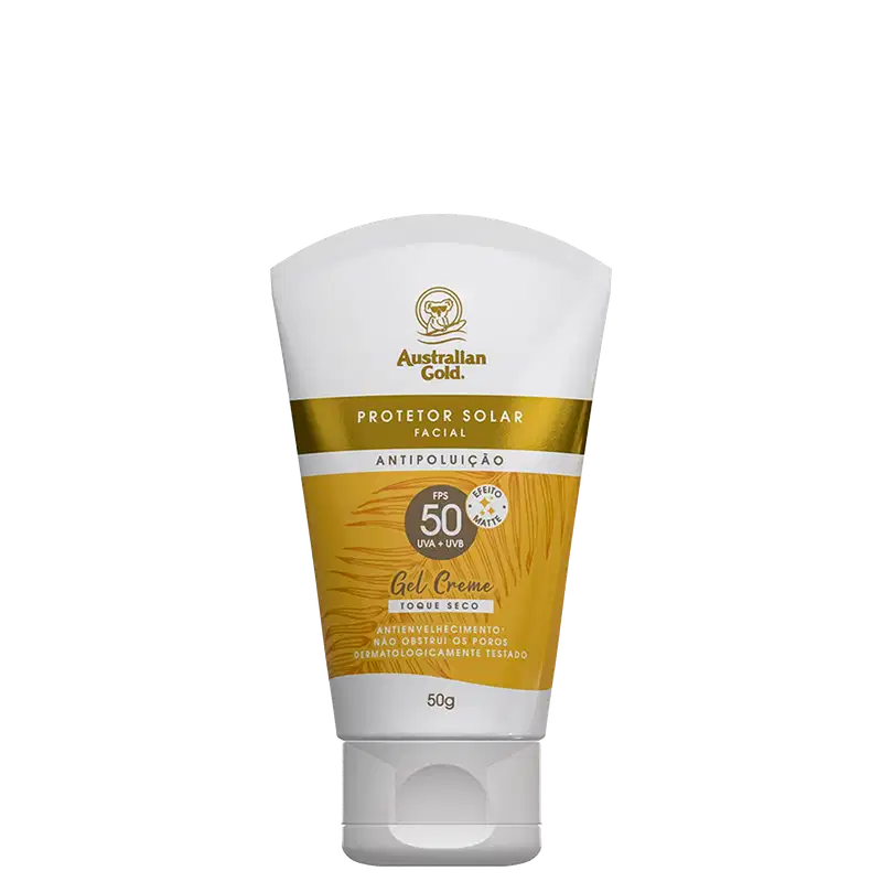 Australian Gold Antipoluição FPS 50 - Protetor Solar Facial 50g