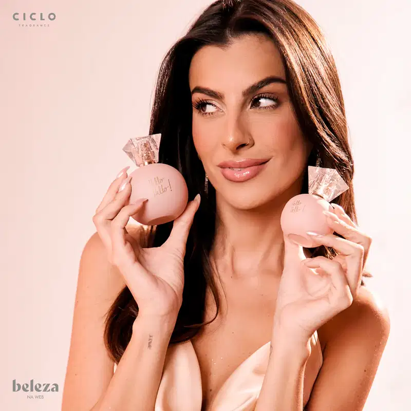 Hello Hello! Nah Cardoso Ciclo Cosméticos Deo Colônia Lata - Perfume Feminino 100ml