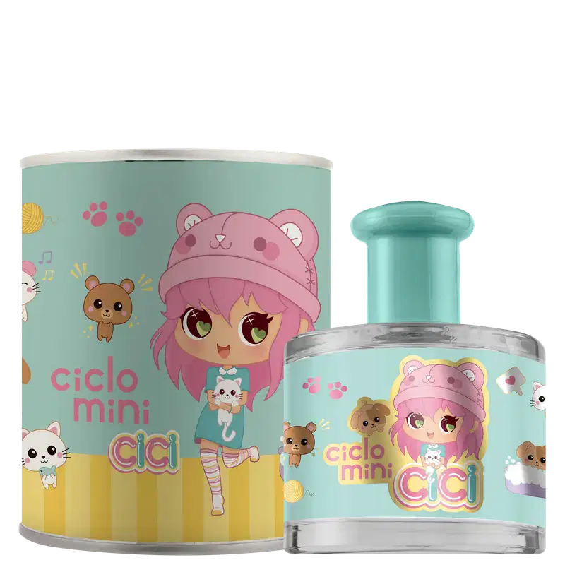 Cici Zoe Ciclo Mini Ciclo Cosméticos Deo Colônia - Perfume Infantil 100ml