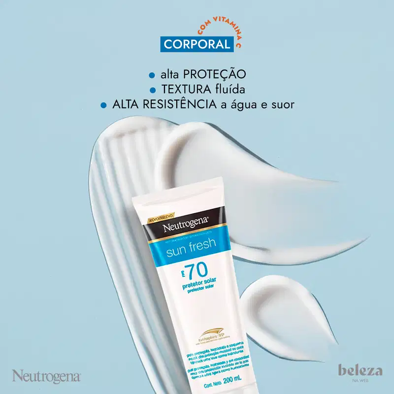 Kit Neutrogena Sun Fresh FPS 70 (2 Produtos)