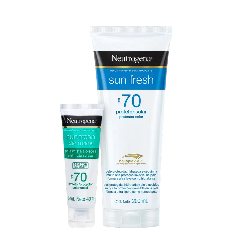 Kit Neutrogena Sun Fresh FPS 70 (2 Produtos)