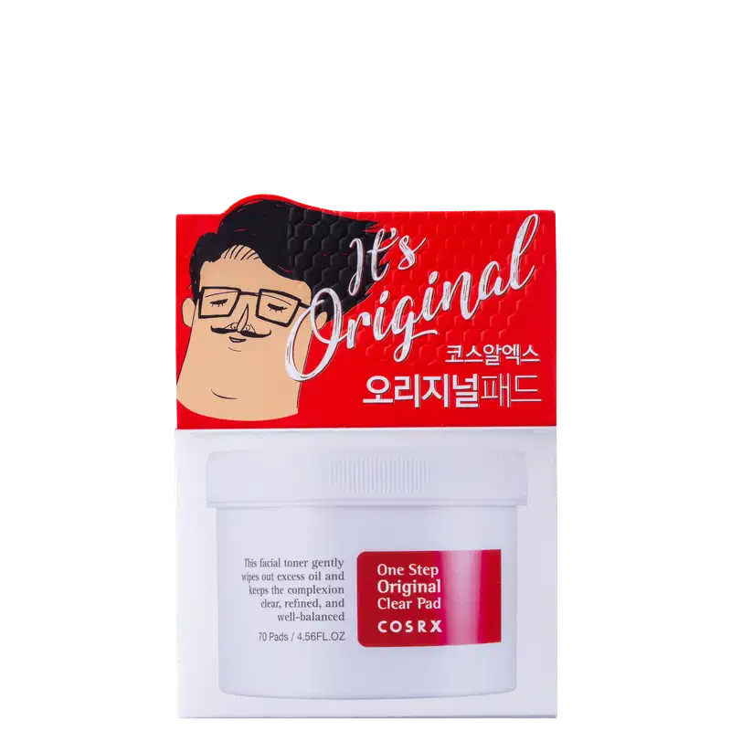 Cosrx One Step Original Clear Pad - Lenço de Limpeza Facial (70 Unidades)