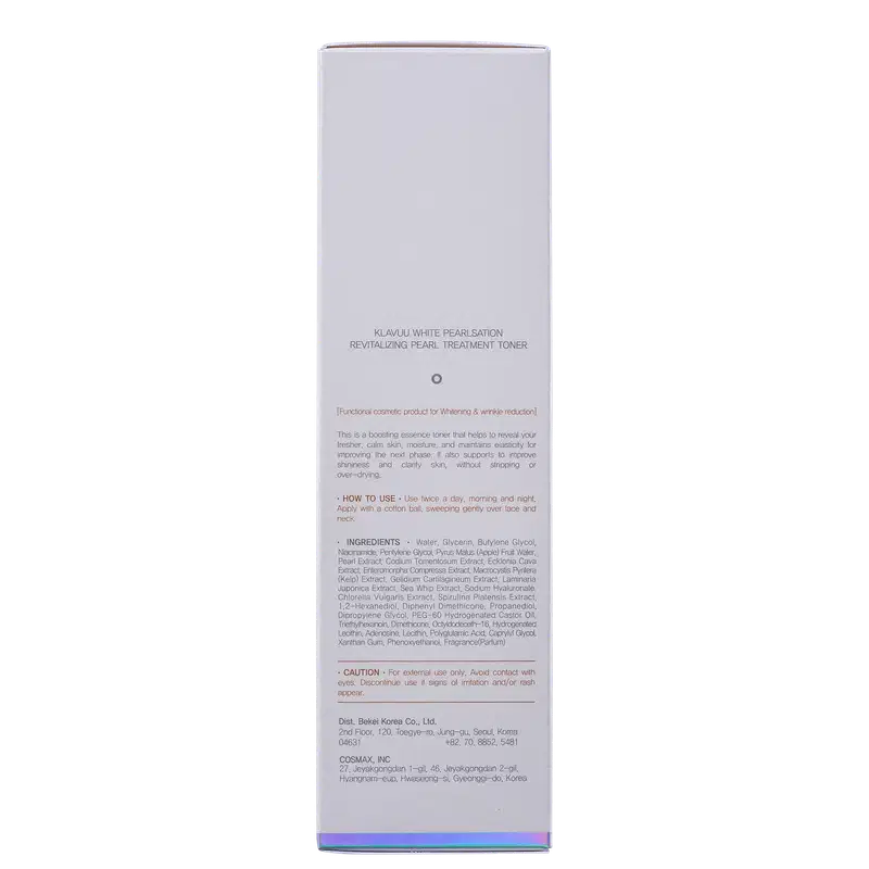 Klavuu White Pearlsation Revitalizing Facial - Creme de Limpeza 130g