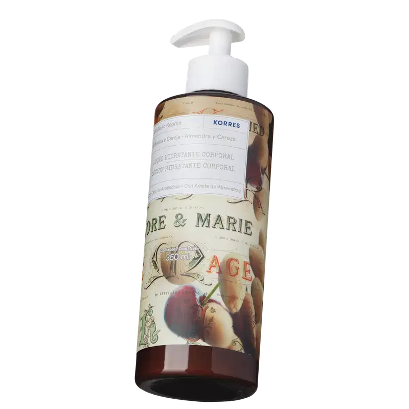 Korres Cereja e Amêndoa -  Creme Hidratante Corporal 350ml