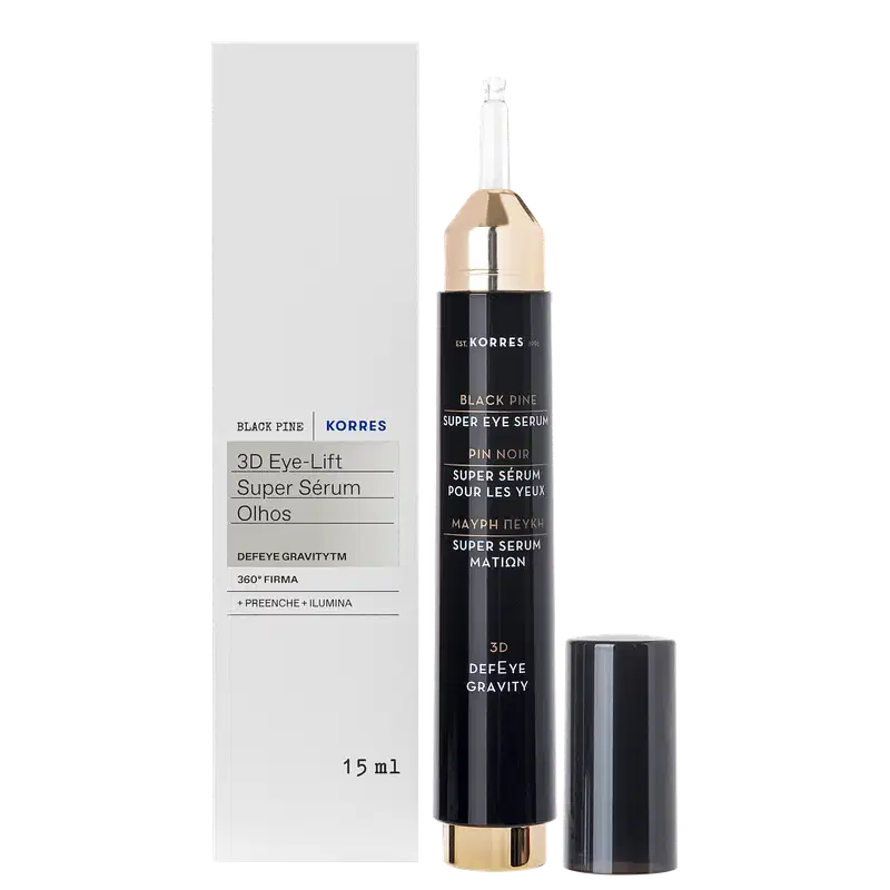Korres Black Pine 3D Eye-Lift - Sérum para Olhos 15ml