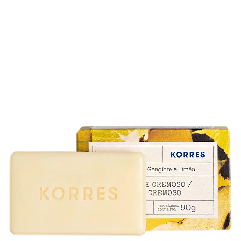 Korres Gengibre e Limão - Sabonete em Barra 90g