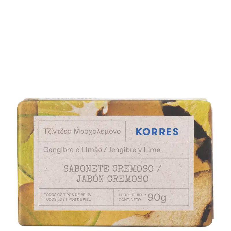 Korres Gengibre e Limão - Sabonete em Barra 90g