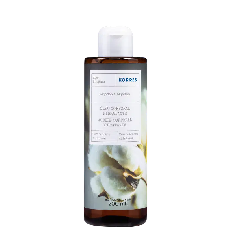 Korres Algodão - Óleo Corporal 200ml