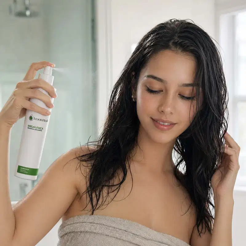 Hidrolato Floral de Melaleuca Cabelo Corpo Rosto 200 ml