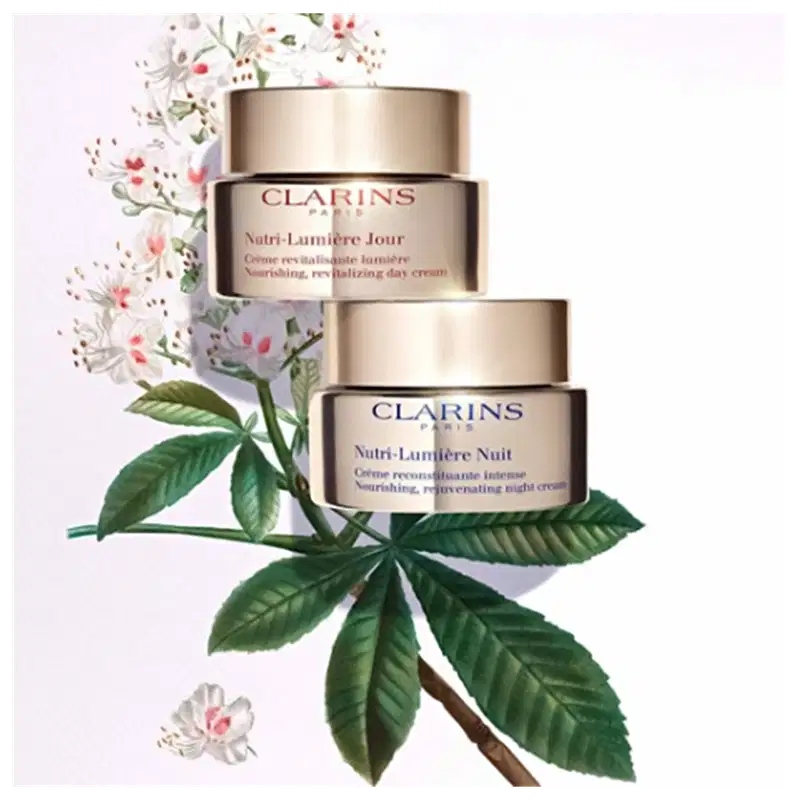 Clarins Nutri-Lumière Nuit Night Cream - Creme Hidratante Facial 50ml