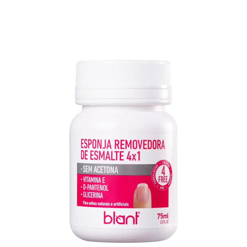 Blant 4x1 - Esponja Removedora de Esmalte 75ml