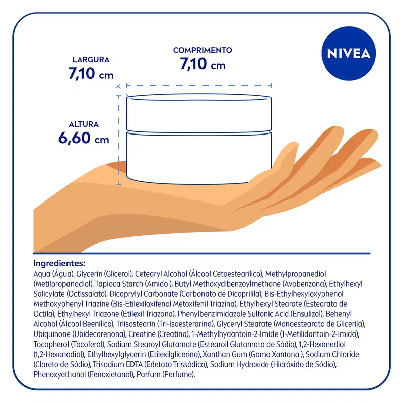 NIVEA Q10 Power Dia FPS 30 - Creme Facial Antissinais 47g