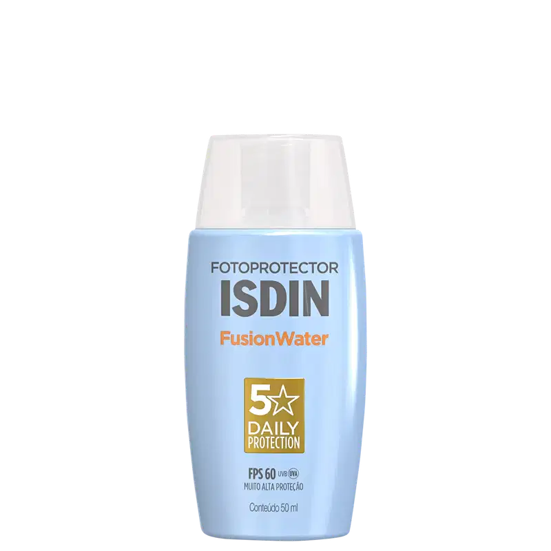 ISDIN Fotoprotector Fusion Water FPS 60 - Protetor Solar Facial 50ml