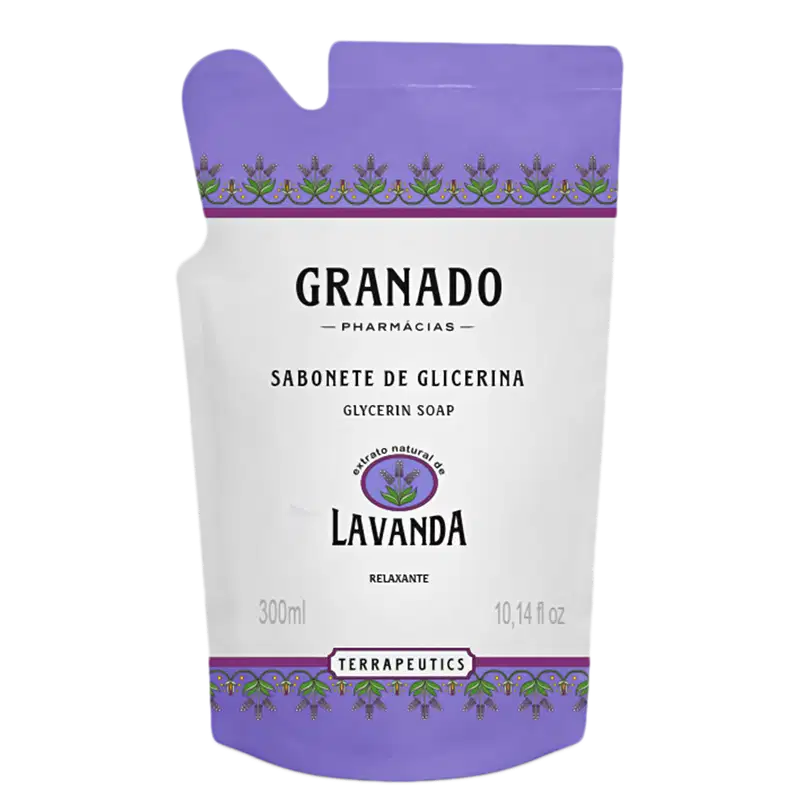 Granado Terrapeutics Glicerina Lavanda Refil - Sabonete Líquido 300ml
