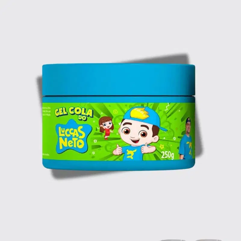 Cia da Natureza Luccas Neto Gel Fixador Cola para Cabelos 250 g