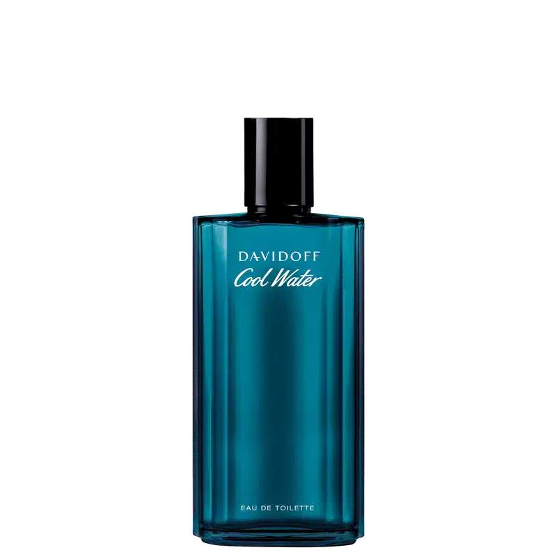 A imagem mostra o Perfume Importado Masculino Cool Water da marca Davidoff.