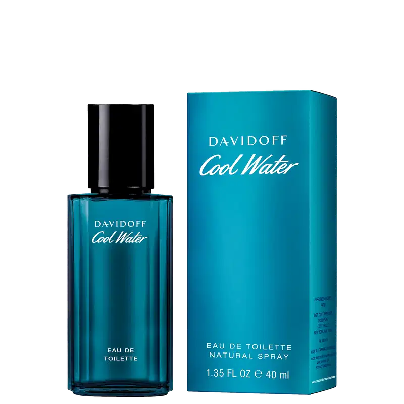 Cool Water Davidoff Eau de Toilette - Perfume Masculino 40ml