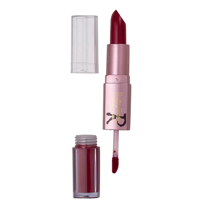 Ruby Rose Duo Matte 076 - Batom 6,6g