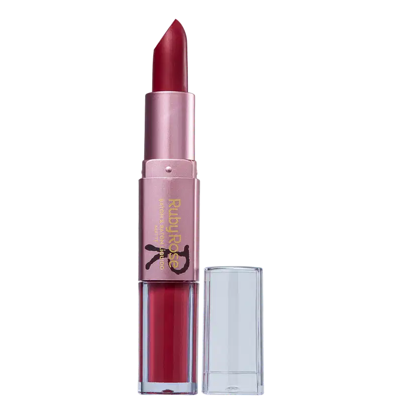 Ruby Rose Duo Matte 355 - Batom 6,6g
