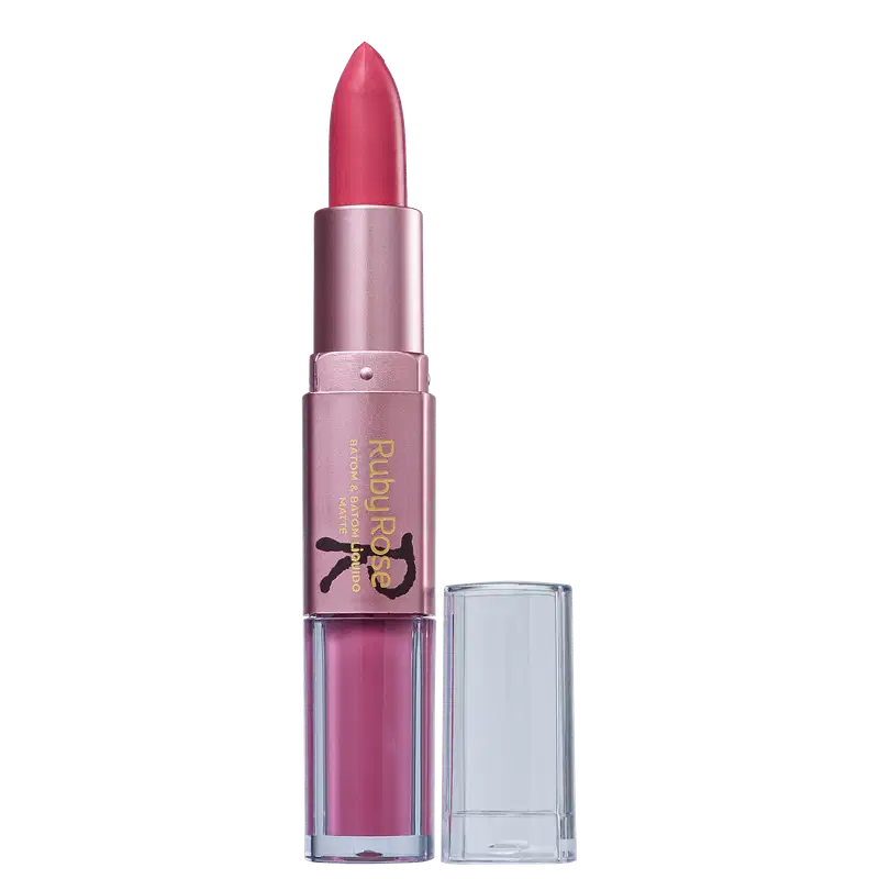 Ruby Rose Duo Matte 357 - Batom 6,6g