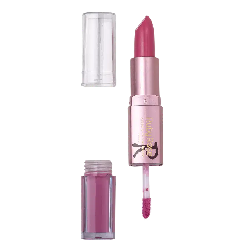 Ruby Rose Duo Matte 357 - Batom 6,6g