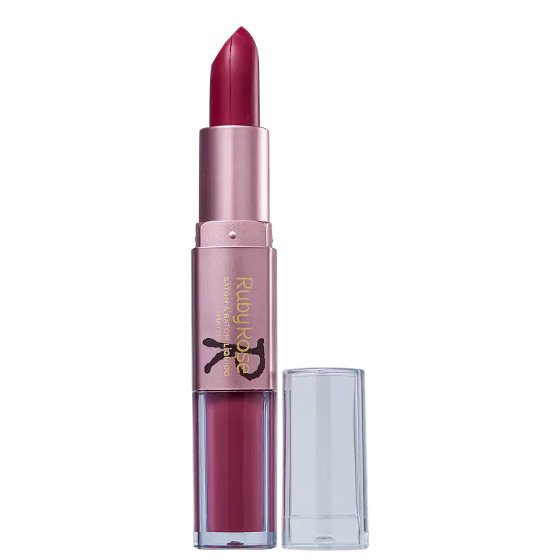 Ruby Rose Duo Matte 363 - Batom 6,6g