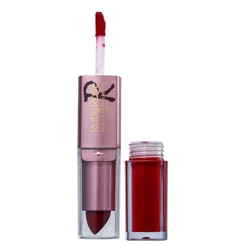 Ruby Rose Duo Matte 364 - Batom 6,6g