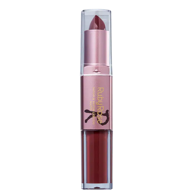 Ruby Rose Duo Matte 366 - Batom 6,6g
