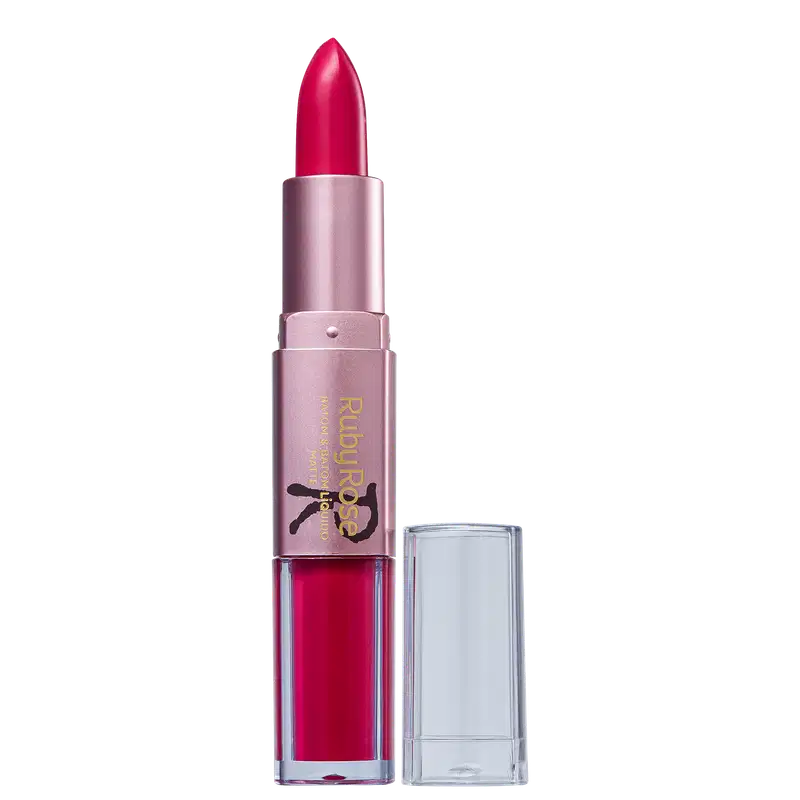 Ruby Rose Duo Matte 367 - Batom 6,6g