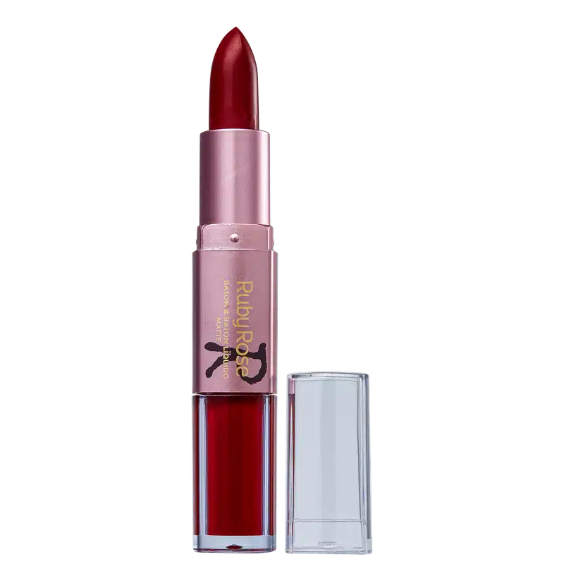 Ruby Rose Duo Matte 369 - Batom 6,6g
