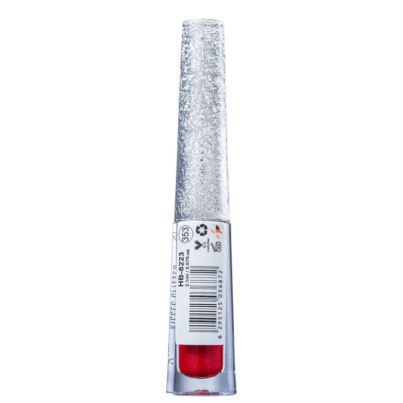 Ruby Rose Shine Kisses Glitter 353 - Batom Líquido 2,1ml