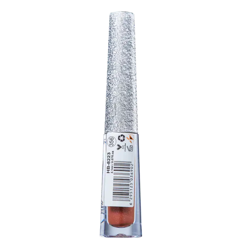 Ruby Rose Shine Kisses Glitter 356 - Batom Líquido 2,1ml