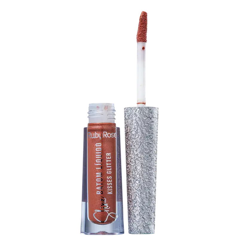 Ruby Rose Shine Kisses Glitter 356 - Batom Líquido 2,1ml