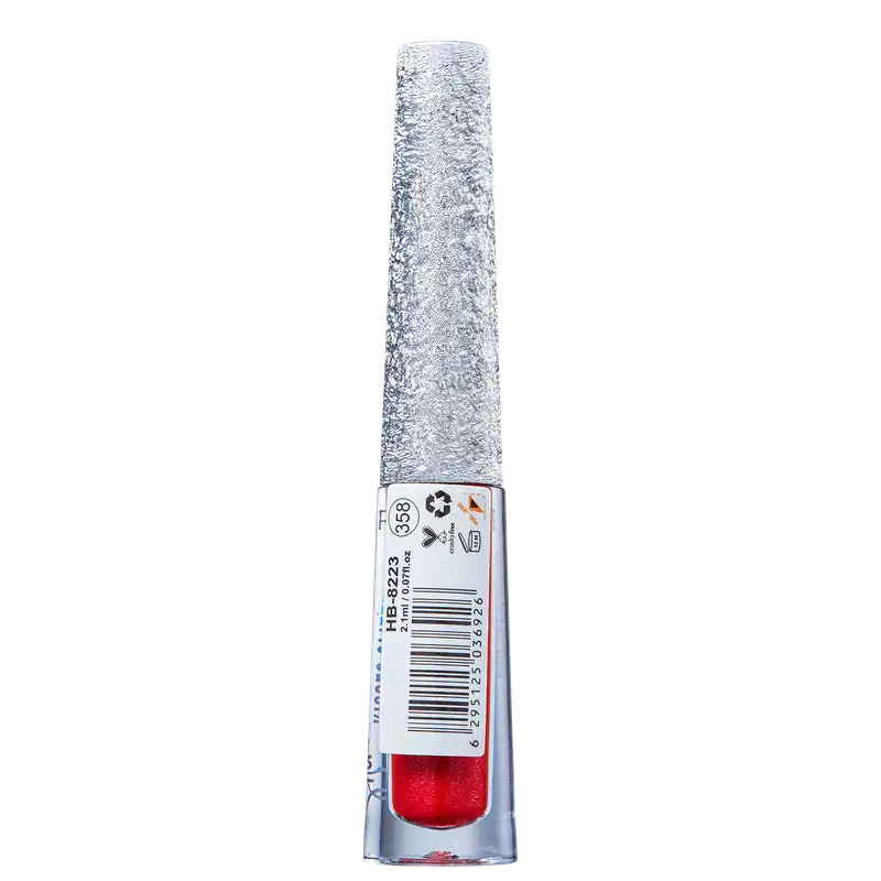 Ruby Rose Shine Kisses Glitter 358 - Batom Líquido 2,1ml