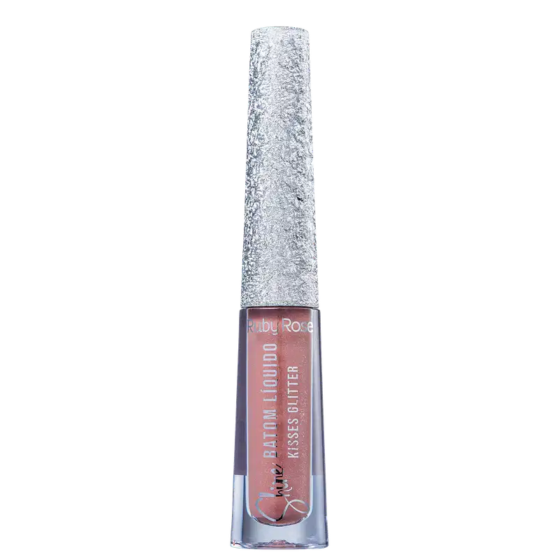 Ruby Rose Shine Kisses Glitter 360 - Batom Líquido 2,1ml