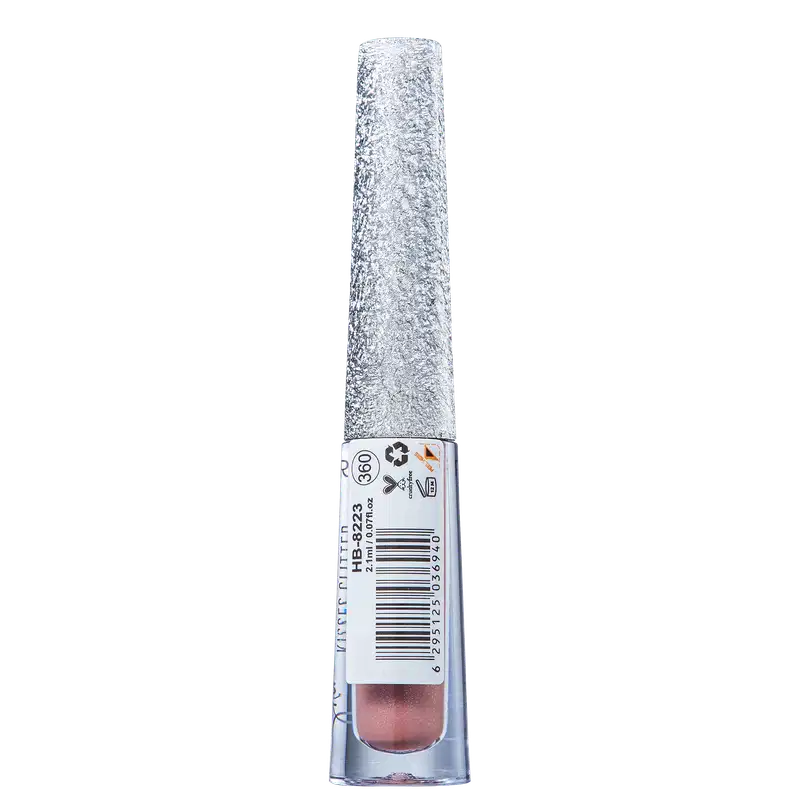 Ruby Rose Shine Kisses Glitter 360 - Batom Líquido 2,1ml