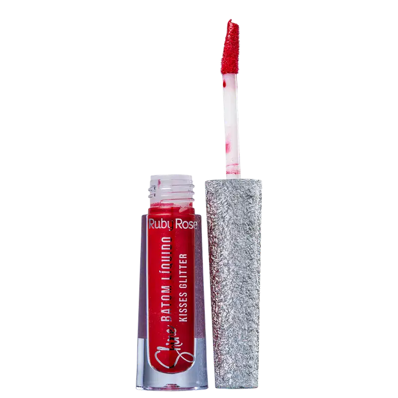 Ruby Rose Shine Kisses Glitter 361 - Batom Líquido 2,1ml