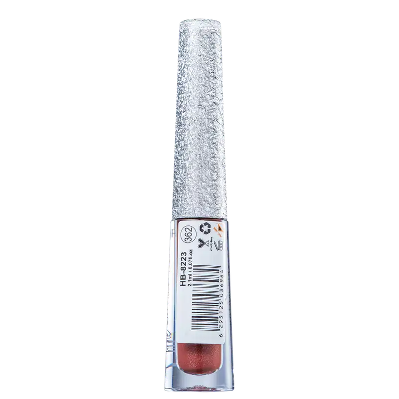 Ruby Rose Shine Kisses Glitter 362 - Batom Líquido 2,1ml