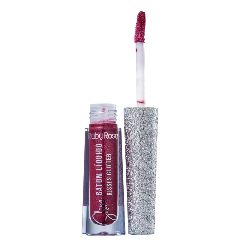 Ruby Rose Shine Kisses Glitter 363 - Batom Líquido 2,1ml