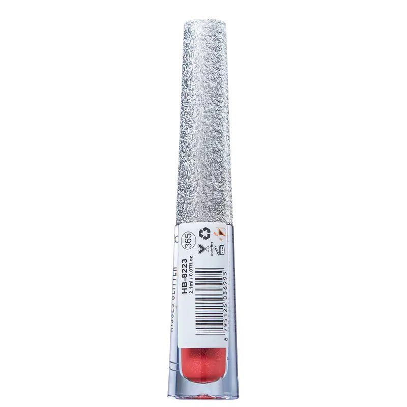 Ruby Rose Shine Kisses Glitter 365 - Batom Líquido 2,1ml