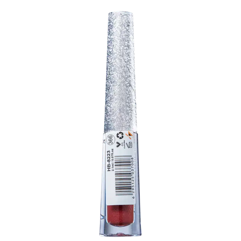 Ruby Rose Shine Kisses Glitter 366 - Batom Líquido 2,1ml