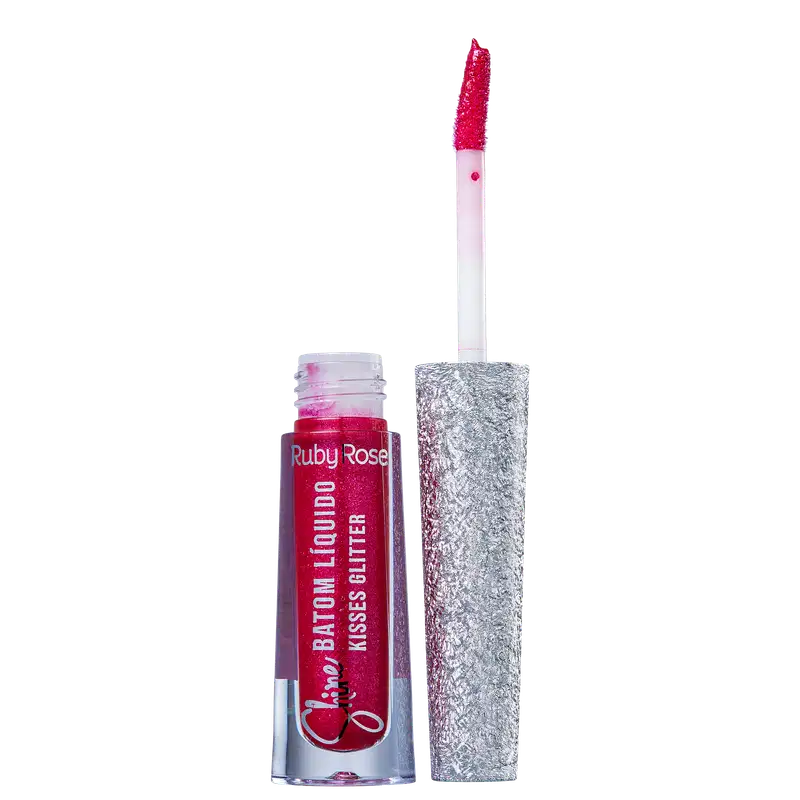 Ruby Rose Shine Kisses Glitter 367 - Batom Líquido 2,1ml