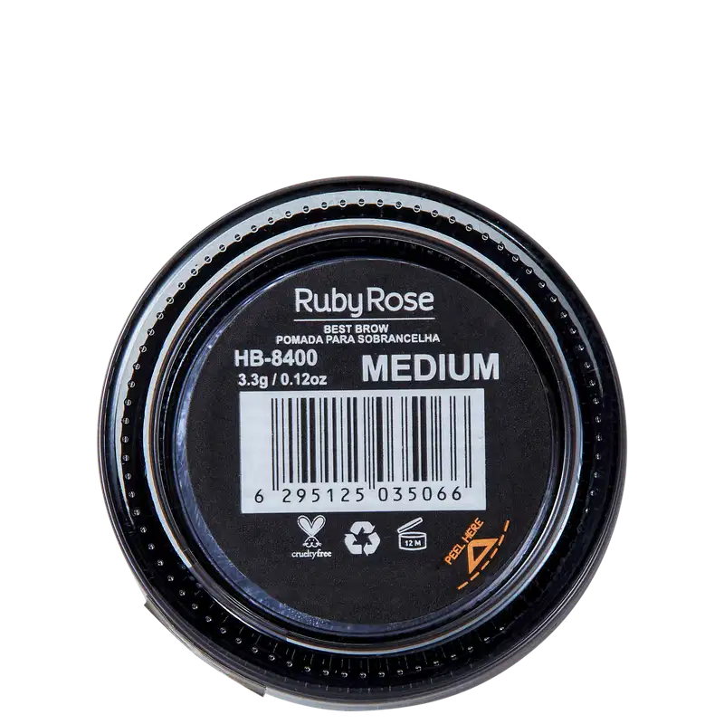 Ruby Rose Best Brow Medium - Pomada para Sobrancelha